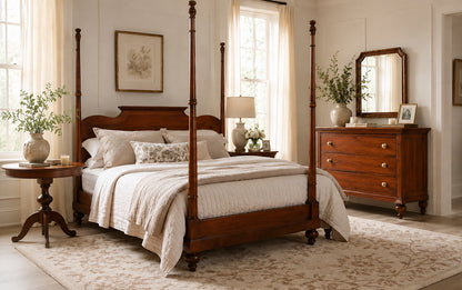 Darjeeling four-poster bed