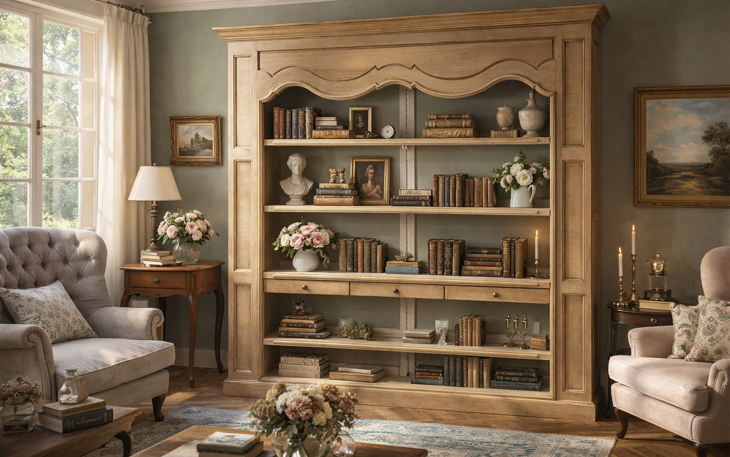 Boekenkast Provencal