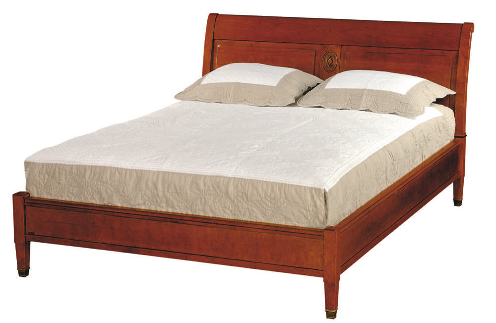 Bed Directoire white