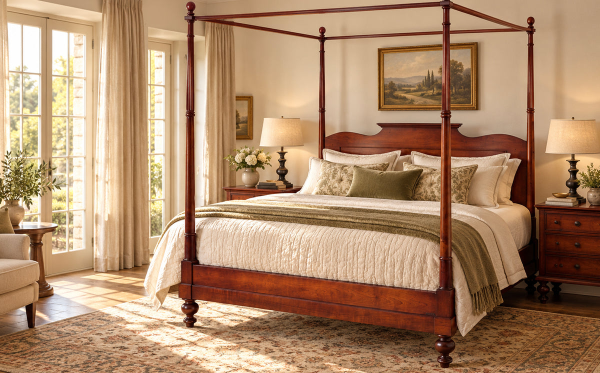 Darjeeling four-poster bed
