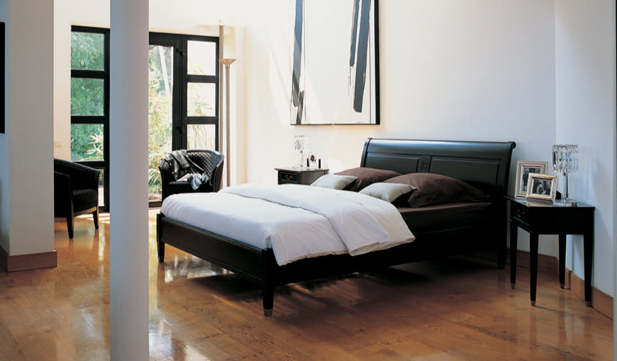Bett Directoire schwarz