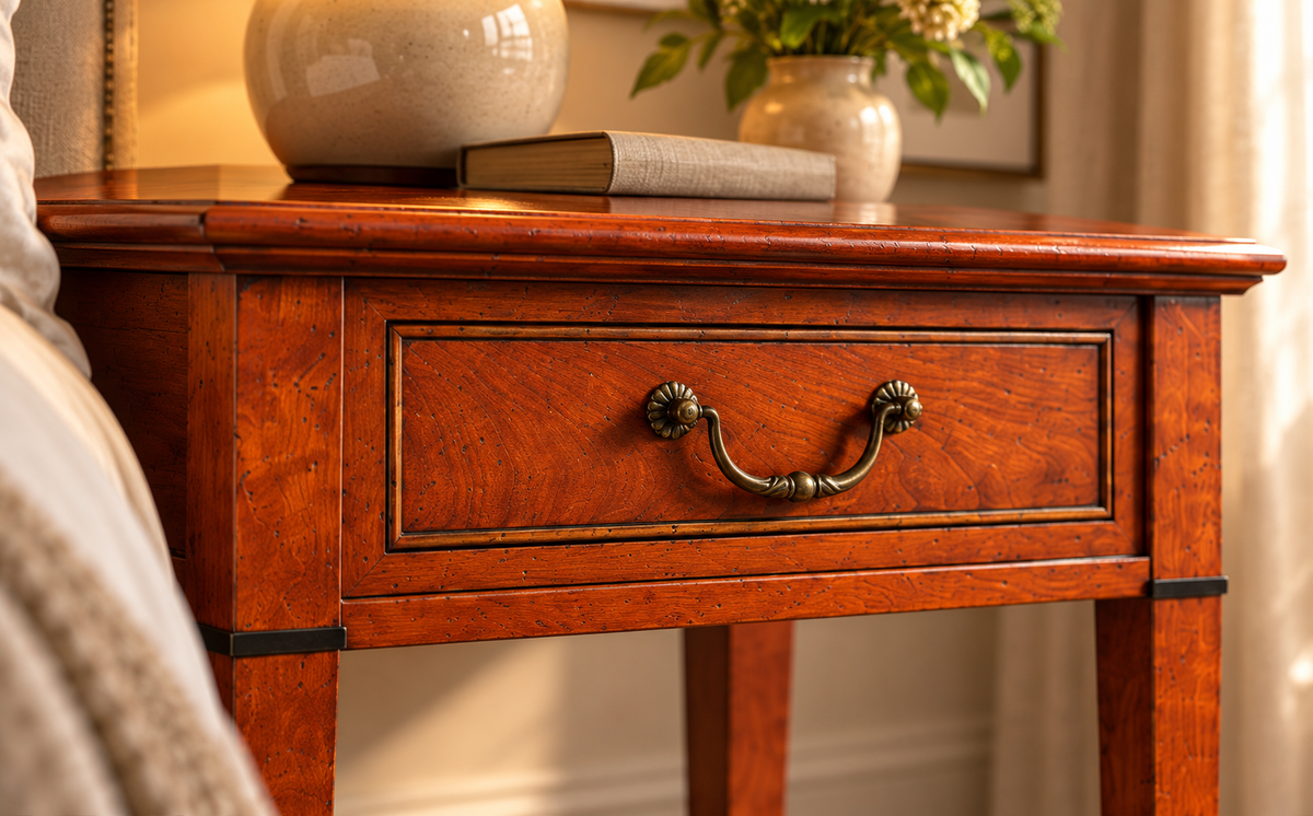 Directoire bedside table with 1 drawer