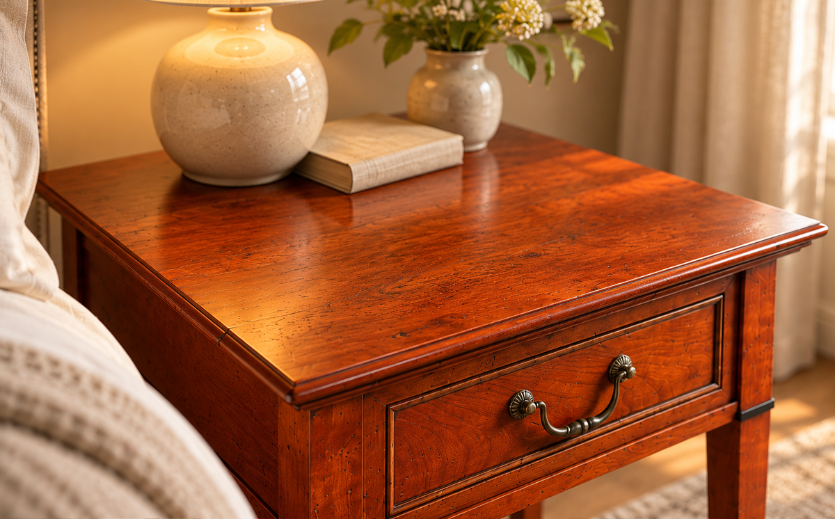 Directoire bedside table with 1 drawer