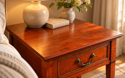 Directoire bedside table with 1 drawer