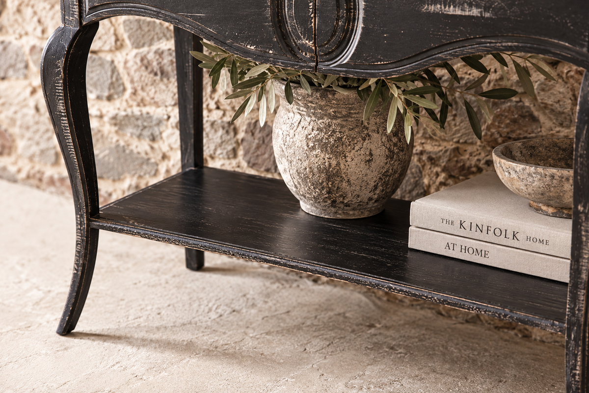 Medaillon-Wandtisch