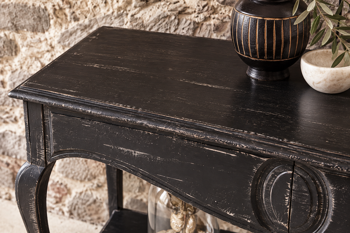 Medaillon-Wandtisch