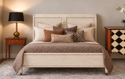 Bed Directoire creme