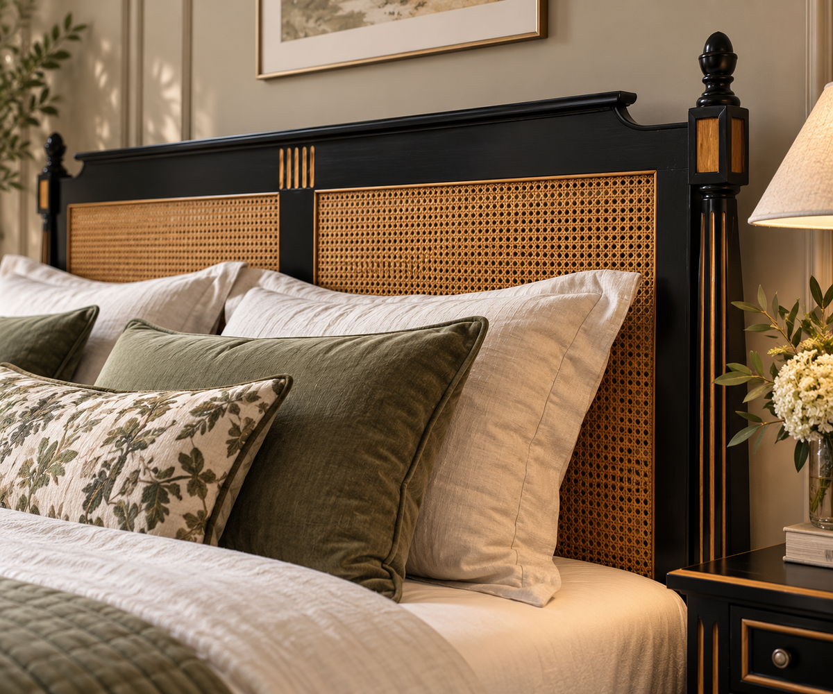 Ermitage bed black
