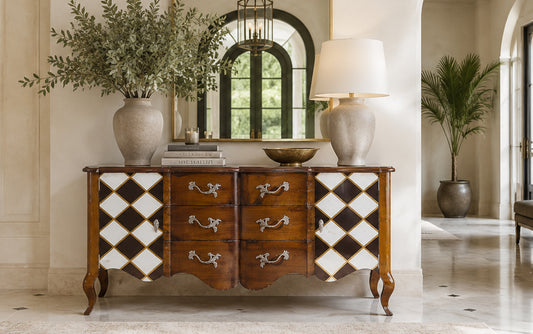 Dressoir Harlequin wit