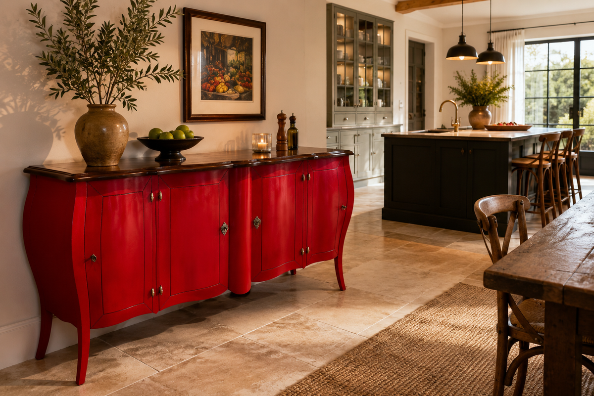 Harper rotes Sideboard
