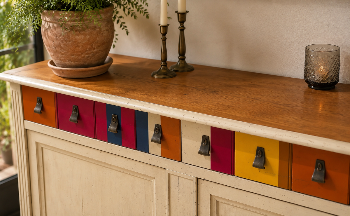 Jacob Sideboard in Creme (klein)