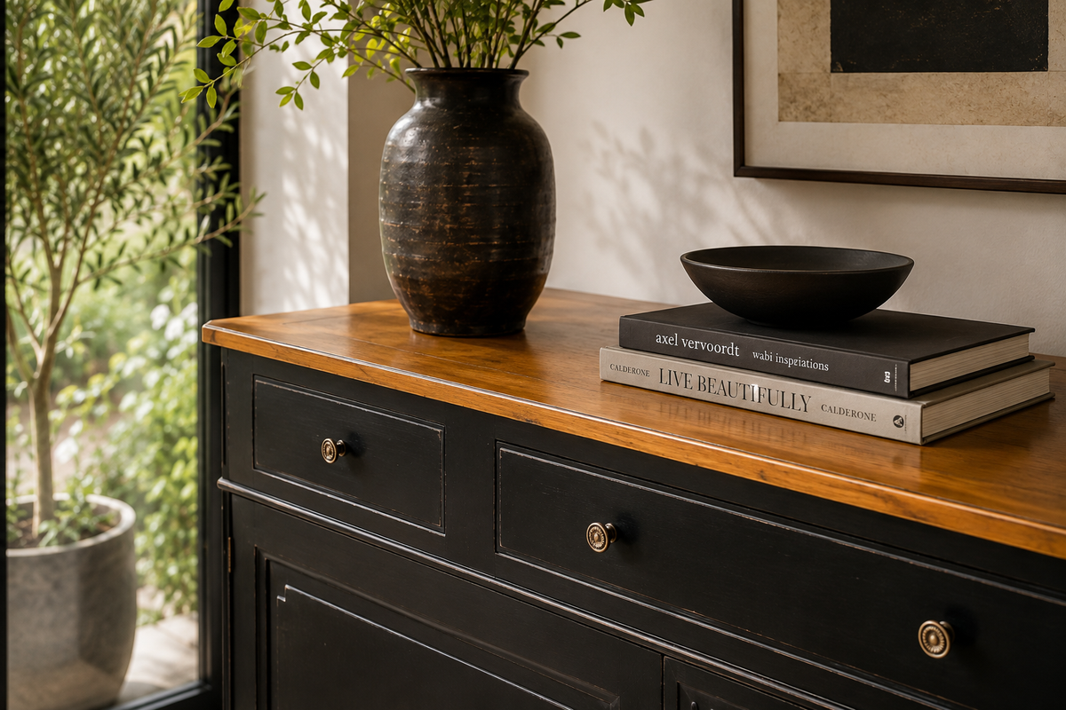 Dressoir Jacob (grand) zwart