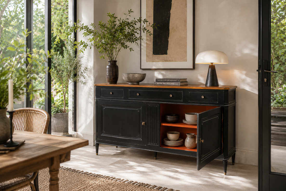 Dressoir Jacob (grand) zwart