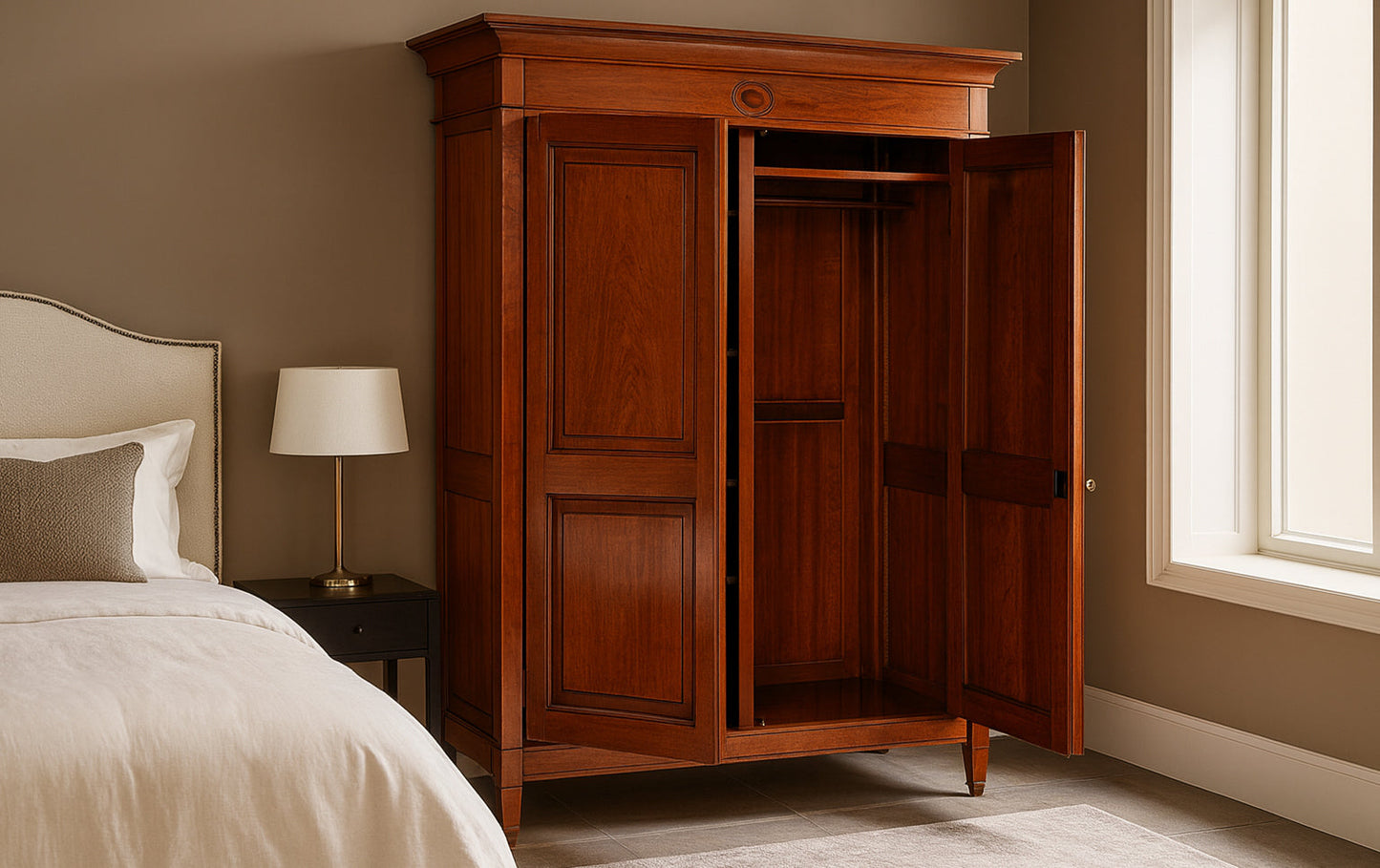 Kleiderschrank-Direktoire Kirsche