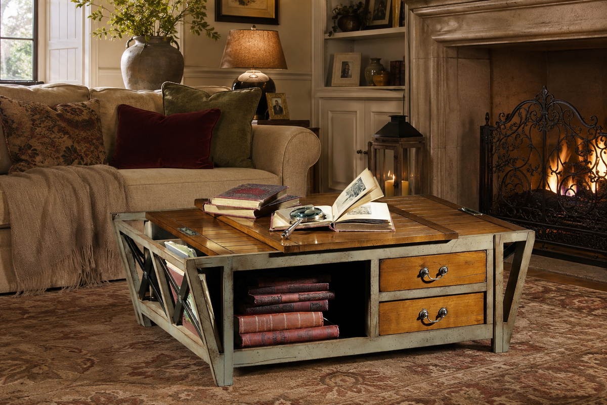 Libraire coffee table