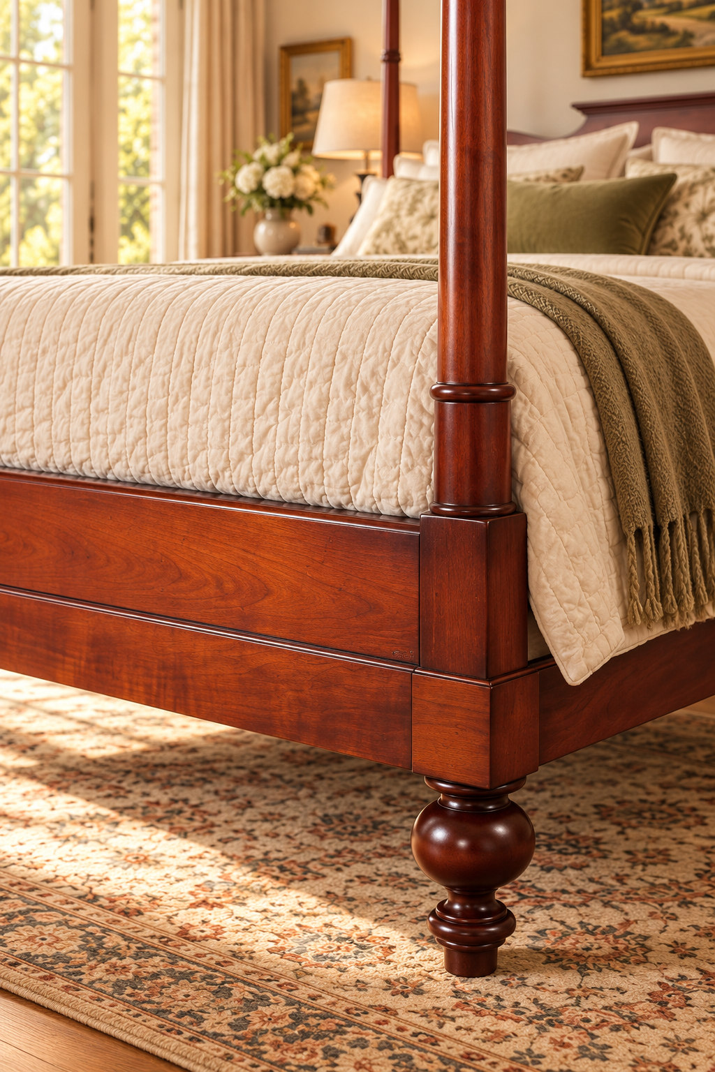 Darjeeling four-poster bed