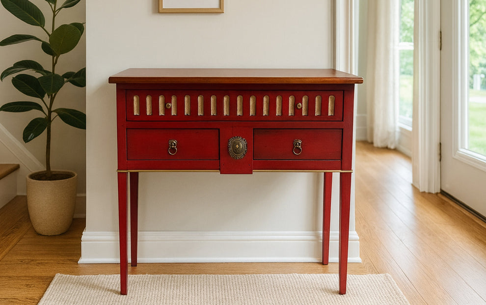 Arles Red wall table – New Grange Collection