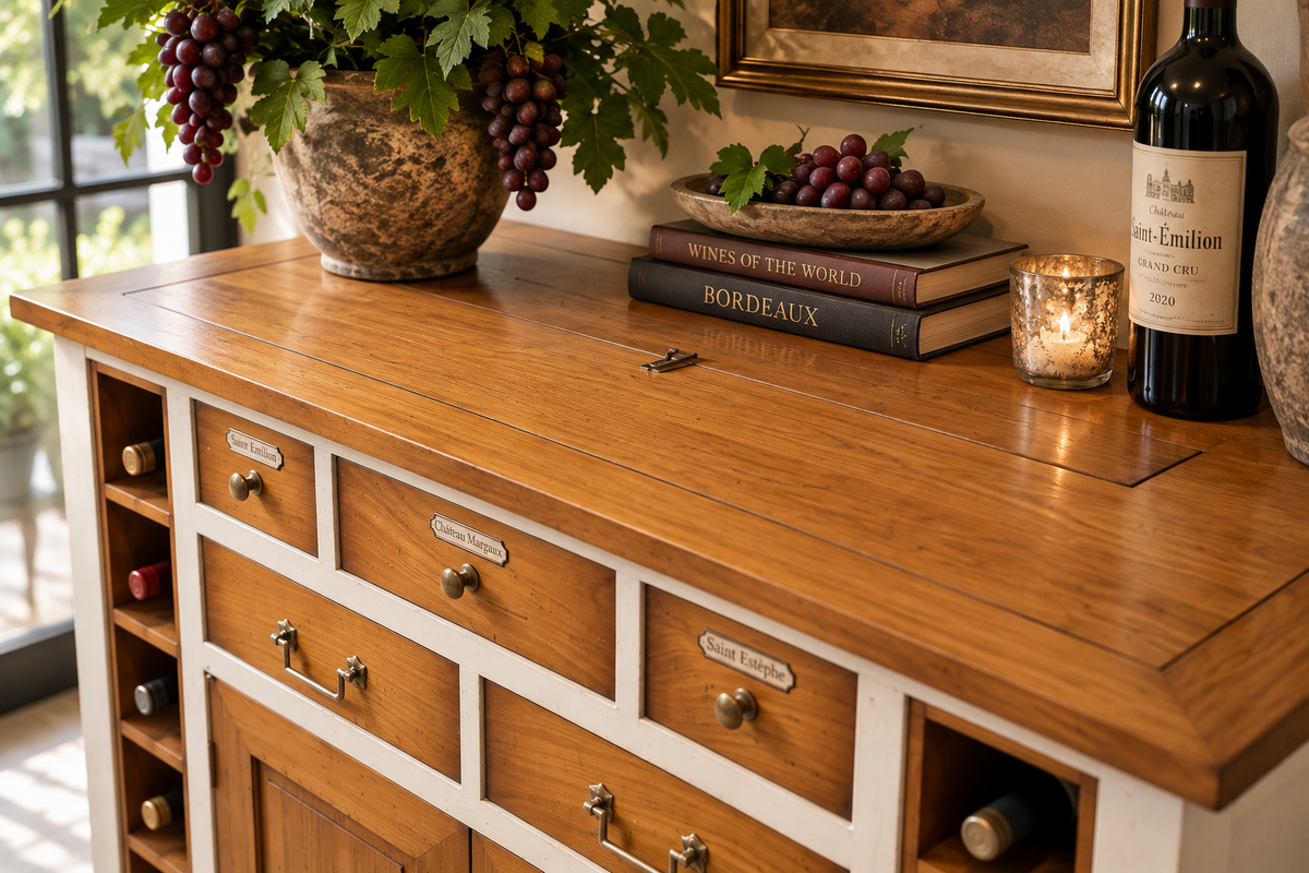 Sommelier wine cabinet