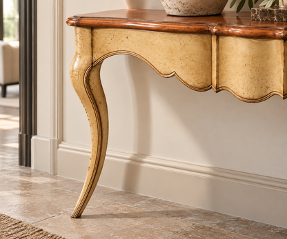 Provencal console table