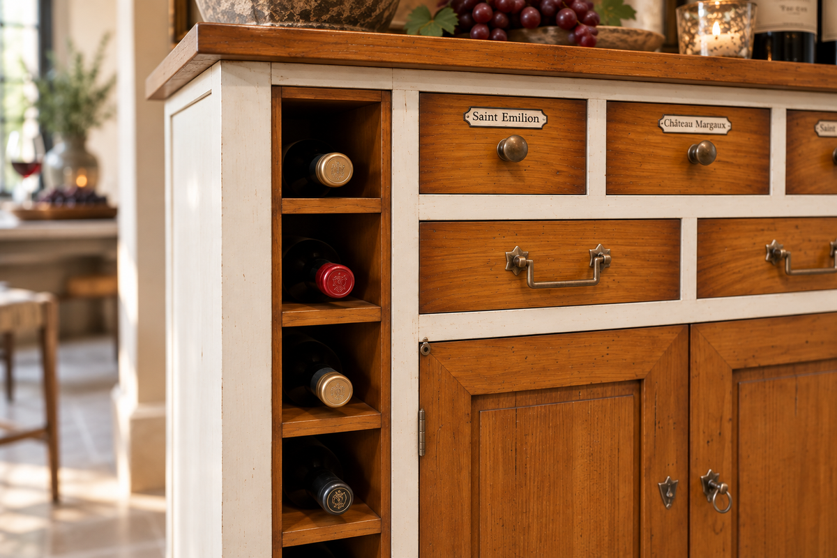 Sommelier wine cabinet
