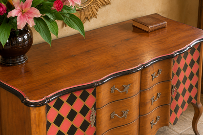 Dressoir Harlequin roze