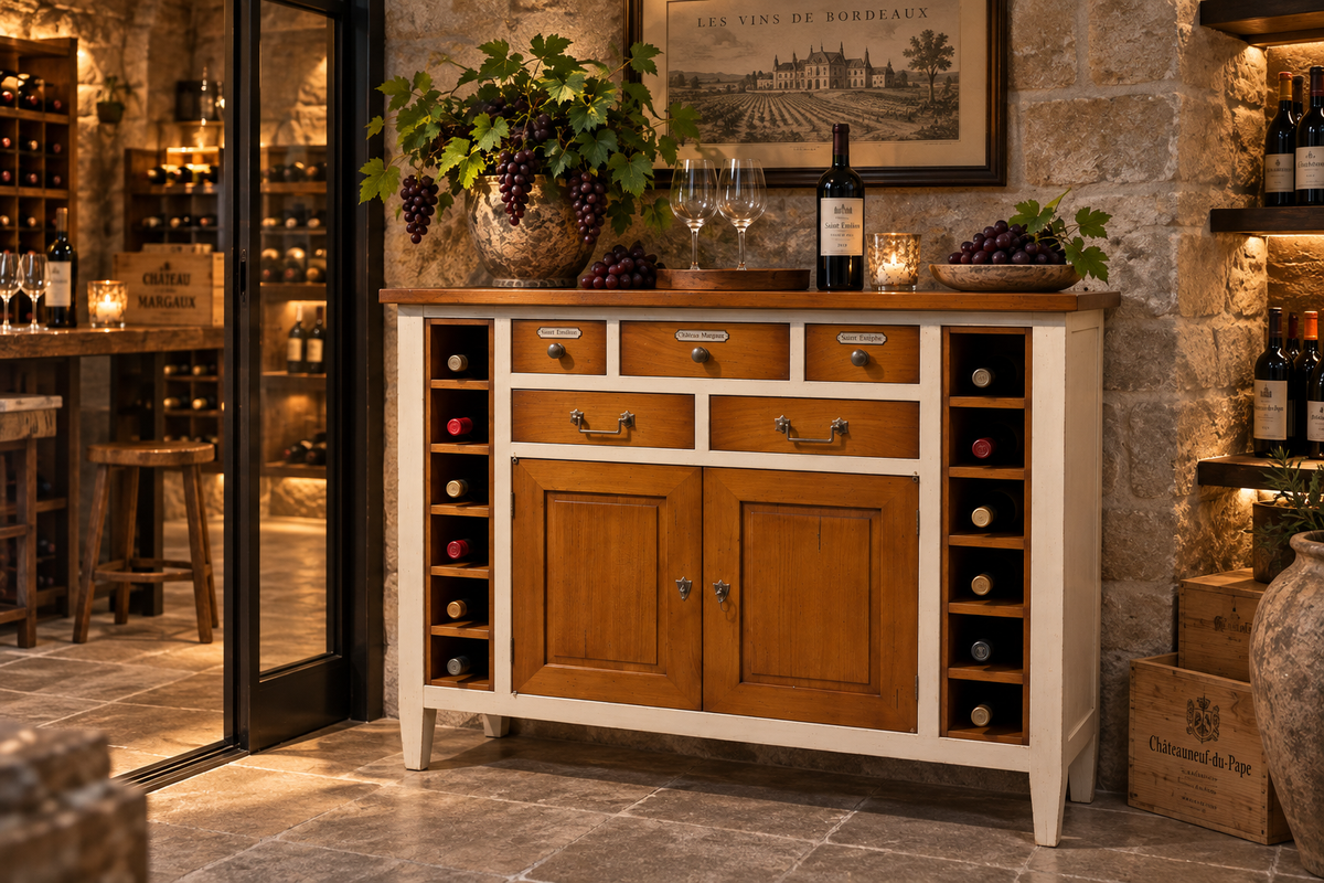 Sommelier wine cabinet