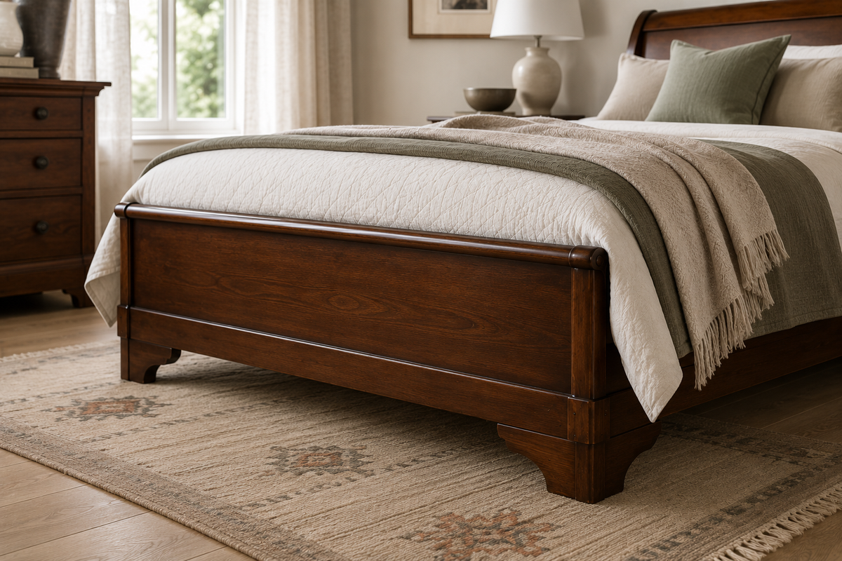Bed Orleans laag voetenbord