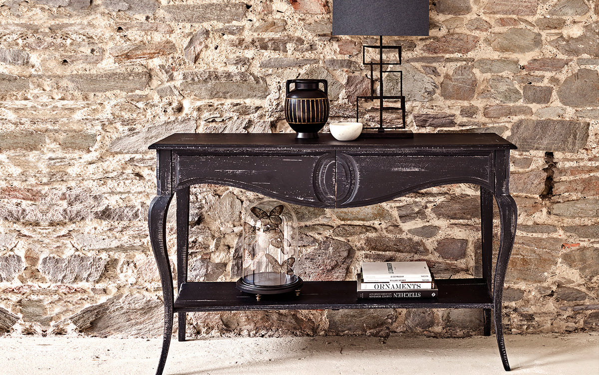 Medaillon-Wandtisch